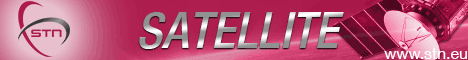 STN - pink banner, satellite, broadcast